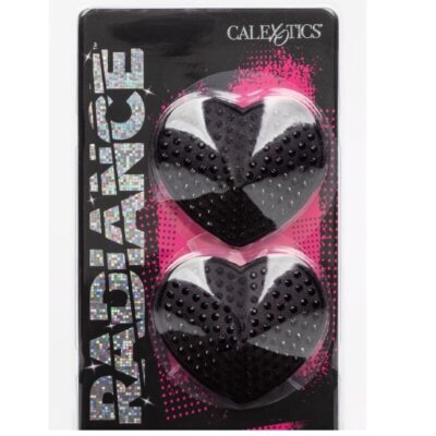 Radiance - protetores de bicos de jóias em forma de coração radiance caliente. Pt