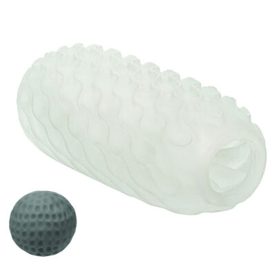 California exotics - boundless reversível squishy ball stroke amarelo calexotics caliente. Pt