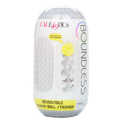 Alternative view of CALIFORNIA EXOTICS - BOUNDLESS REVERSÍVEL SQUISHY BALL STROKE CINZA