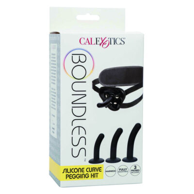 California exotics - boundless kit de pegging de curva de silicone calexotics caliente. Pt