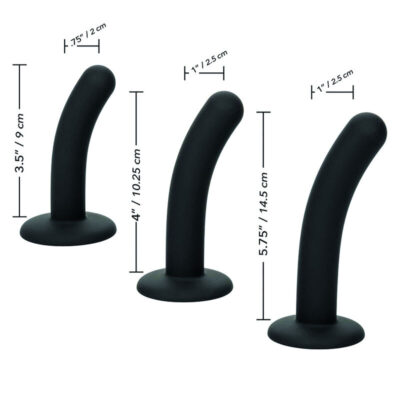 California exotics - boundless kit de pegging de curva de silicone calexotics caliente. Pt
