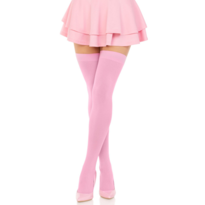 Leg avenue - coxas nylon rosa leg avenue hosiery caliente. Pt
