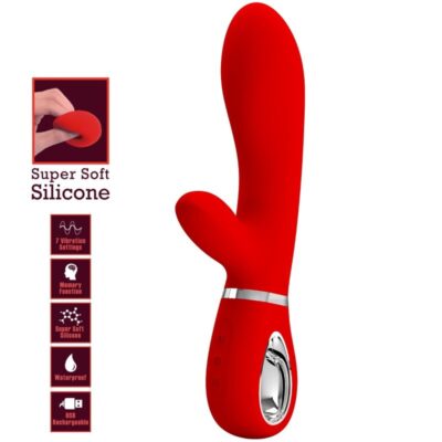 Pretty love - vibrador multifuno g-spot thomas vermelho pretty love flirtation caliente. Pt