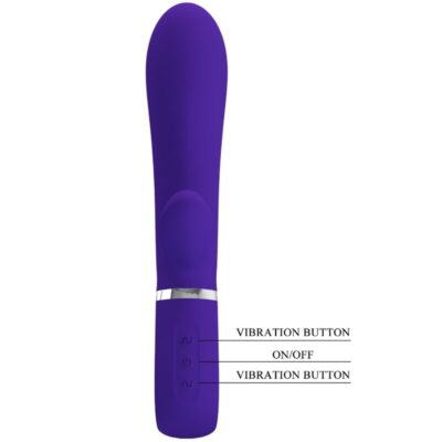 Pretty love - vibrador multifuno g-spot thomas roxo pretty love flirtation caliente. Pt