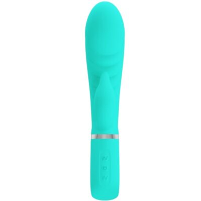 Alternative view of PRETTY LOVE - VIBRADOR PRESCOTT MULTIFUNÕES G-SPOT AQUA VERDE