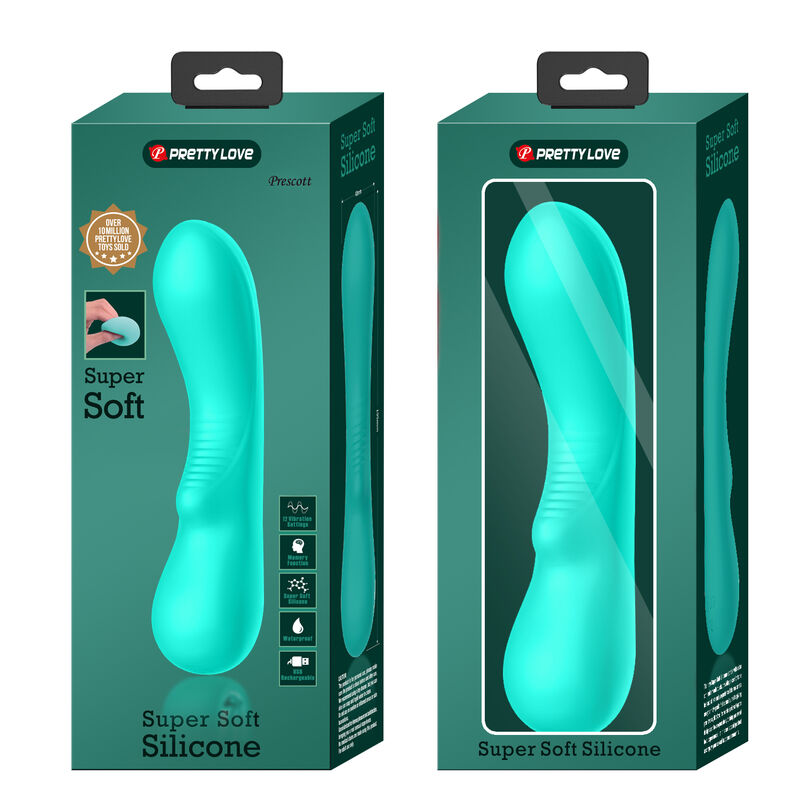 PRETTY LOVE - VIBRADOR RECARREGVEL PRESCOTT AQUA VERDE 9 Pretty love - vibrador recarregvel prescott aqua verde - image 9