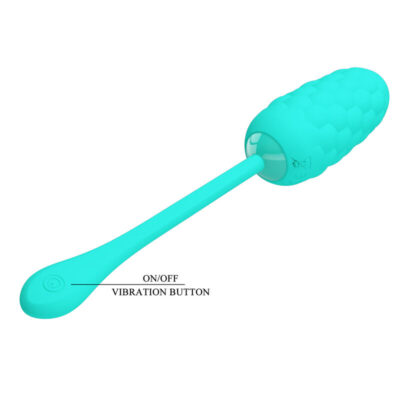 Pretty love - ovo vibrante com textura marinha recarregvel aqua green pretty love smart caliente. Pt