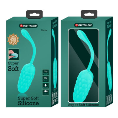 Pretty love - ovo vibrante com textura marinha recarregvel aqua green pretty love smart caliente. Pt