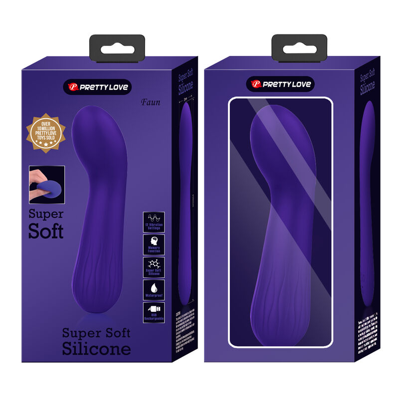 PRETTY LOVE - VIBRADOR RECARREGVEL FAUN ROXO 9 Pretty love - vibrador recarregvel faun roxo - image 9