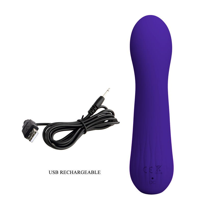 PRETTY LOVE - VIBRADOR RECARREGVEL FAUN ROXO 8 Pretty love - vibrador recarregvel faun roxo - image 8