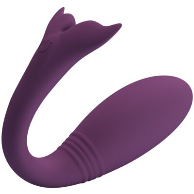 Alternative view of PRETTY LOVE - JAYLEEN VIBRADOR APP CONTROLE REMOTO ROXO