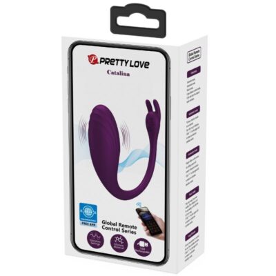 Pretty love - catalina vibrador app controle remoto roxo pretty love led caliente. Pt