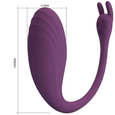 Pretty love - catalina vibrador app controle remoto roxo pretty love led caliente. Pt