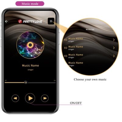 Pretty love - catalina vibrador app controle remoto roxo pretty love led caliente. Pt