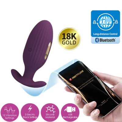 Pretty love - plug anal controlado por aplicativo jefferson roxo pretty love bottom caliente. Pt