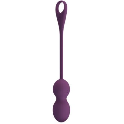 Alternative view of PRETTY LOVE - ELVIRA KEGEL BALLS APP CONTROLE REMOTO ROXO