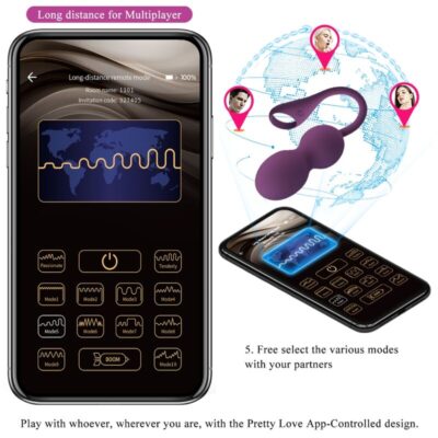 Pretty love - elvira kegel balls app controle remoto roxo pretty love caliente. Pt