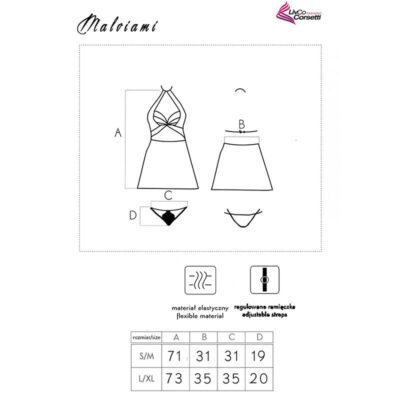 Livco corsetti fashion - camisa malviami lc 90625 + calcinha preta livco corsetti sets caliente. Pt