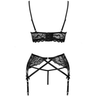 Livco corsetti fashion - moridam lc 90552 suti + cinta liga + cala negro l/xl livco corsetti sets caliente. Pt
