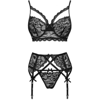 Livco corsetti fashion - moridam lc 90552 suti + cinta liga + cala negro l/xl livco corsetti sets caliente. Pt