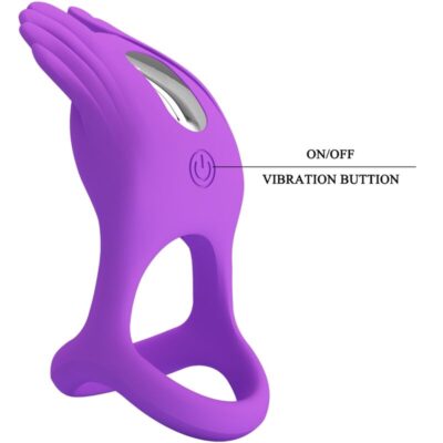 PRETTY LOVE - ANEL PARA PÊNIS VIBRANTE 7 VIBRAÕES SILICONE ROXO 14 Pretty love - anel para pênis vibrante 7 vibraões silicone roxo pretty love male caliente. Pt