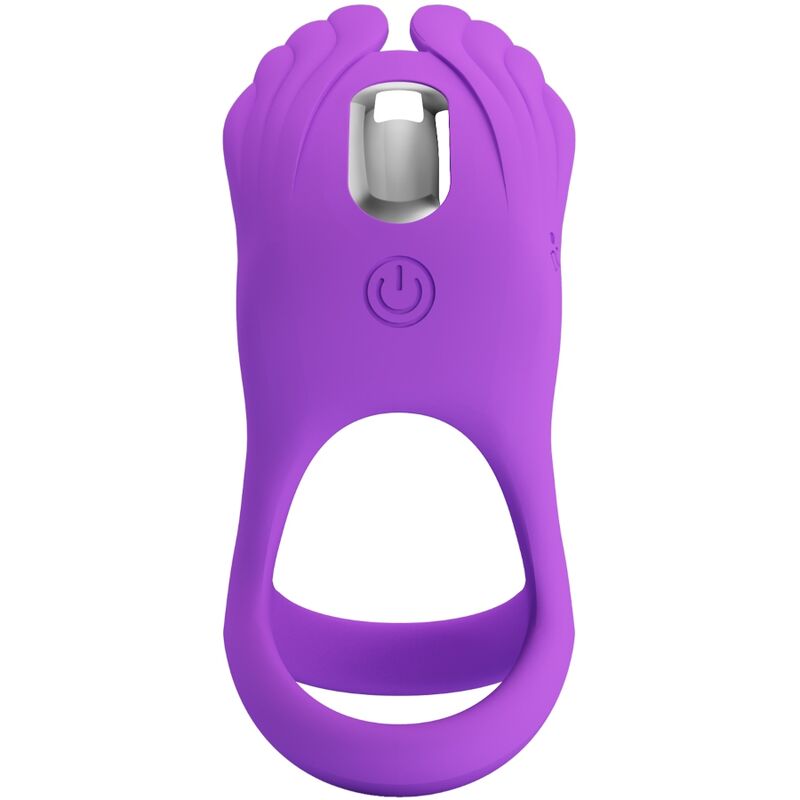 PRETTY LOVE - ANEL PARA PÊNIS VIBRANTE 7 VIBRAÕES SILICONE ROXO 4 Pretty love - anel para pênis vibrante 7 vibraões silicone roxo - image 4