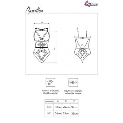 Livco corsetti fashion - namillen lc 90528 corpo preto livco corsetti bodies caliente. Pt