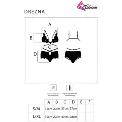 Livco corsetti fashion - drezna lc 90733 bra + cala preta livco corsetti sets caliente. Pt