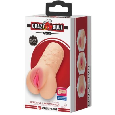 Crazy bull - mastubador em forma de vagina scarlet crazy bull caliente. Pt