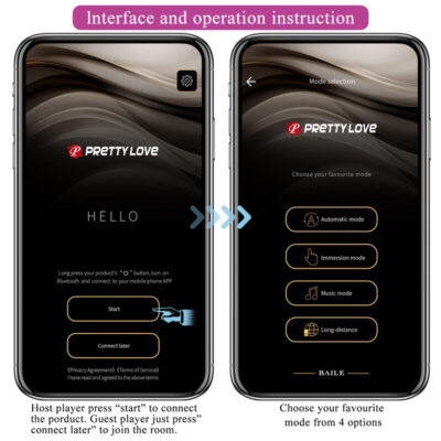 Pretty love - vibrador hector electroshock por app control roxo pretty love high grade caliente. Pt