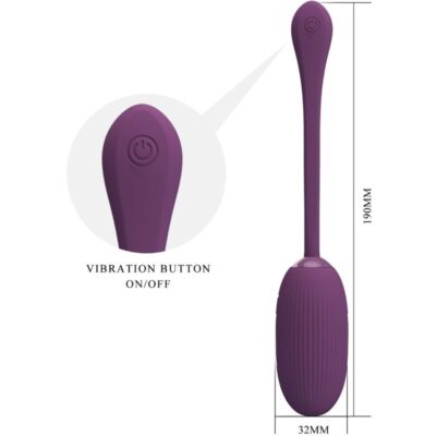 Pretty love - ovo vibratório recarregvel doreen roxo pretty love smart caliente. Pt