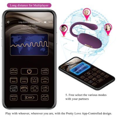 Pretty love - ovo vibratório recarregvel doreen roxo pretty love smart caliente. Pt