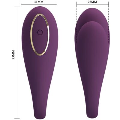 Pretty love - vibrador de prazer duplo global remoto de agosto pretty love c-type caliente. Pt