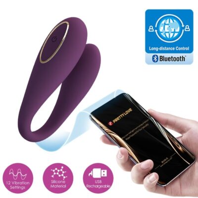Pretty love - vibrador de prazer duplo global remoto de agosto pretty love c-type caliente. Pt