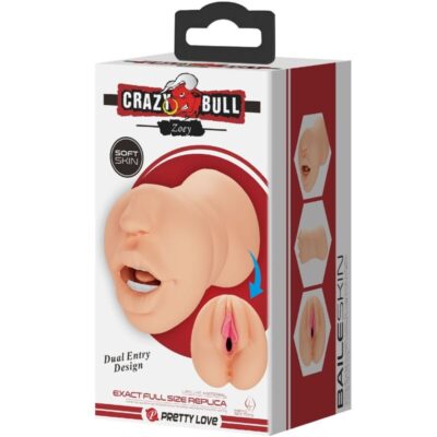 Crazy bull - zoey mastubador em forma de vagina dupla entrada - image 8