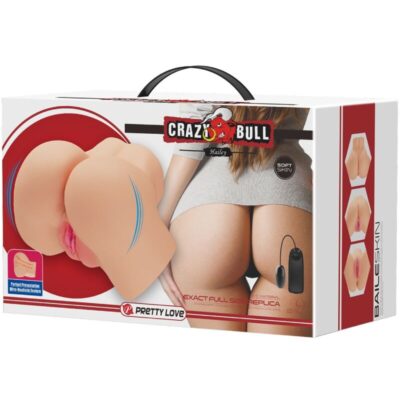 Crazy bull - vibrador realístico de vagina e nus hailey crazy bull caliente. Pt