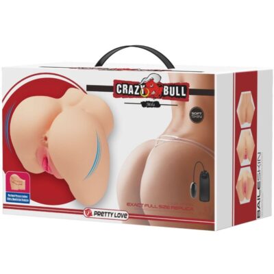 Crazy bull - vibrador realista de vagina e nus mila crazy bull caliente. Pt