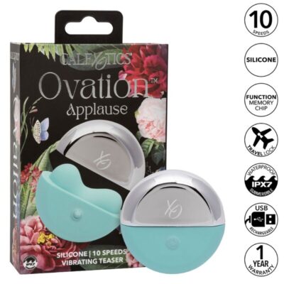 Alternative view of CALIFORNIA EXOTICS - OVATION ESTIMULADOR APLAUSOS AQUA GREEN