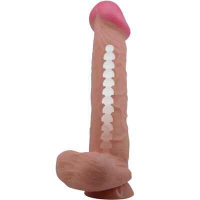 Pretty love - série sliding skin dildo realístico com ventosa deslizante pele marrom 26 cm pretty love high grade caliente. Pt