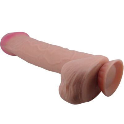 Alternative view of PRETTY LOVE - SÉRIE SLIDING SKIN DILDO REALÍSTICO COM VENTOSA DESLIZANTE PELE MARROM 26 CM