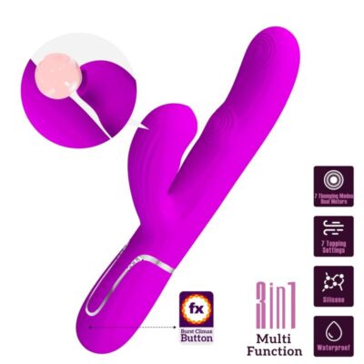 Pretty love - perlita multifuno 3 em 1 vibrador g-spot violeta pretty love flirtation caliente. Pt
