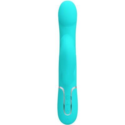 Alternative view of PRETTY LOVE - VIBRADOR COELHO PÉROLAS AQUA VERDE