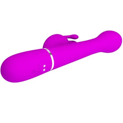 Pretty love - vibrador dejon coelho 3 em 1 multifuno violeta pretty love flirtation caliente. Pt