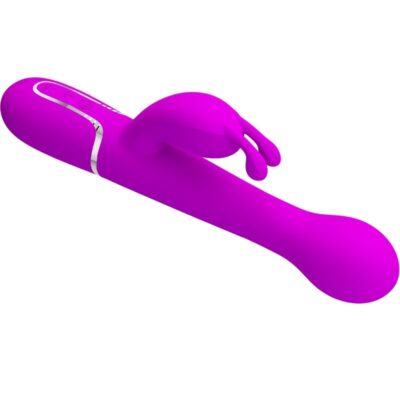 Pretty love - vibrador dejon coelho 3 em 1 multifuno violeta pretty love flirtation caliente. Pt