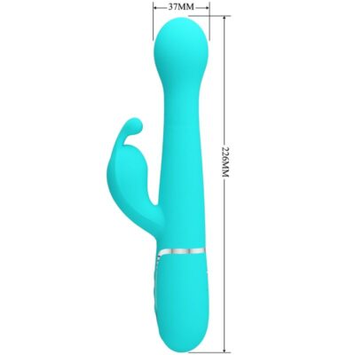Pretty love - vibrador coelho dejon 3 em 1 multifuno aqua verde pretty love flirtation caliente. Pt
