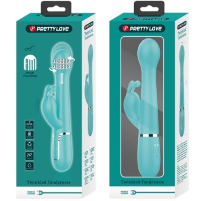 Pretty love - vibrador coelho dejon 3 em 1 multifuno aqua verde pretty love flirtation caliente. Pt