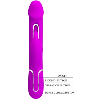 Pretty love - vibrador coelho dejon 3 em 1 multifuno aqua verde pretty love flirtation caliente. Pt