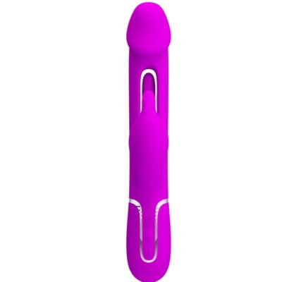 Alternative view of PRETTY LOVE - VIBRADOR COELHO DEJON 3 EM 1 MULTIFUNO AQUA VERDE