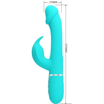Pretty love - vibrador coelho dejon 3 em 1 multifuno aqua verde pretty love flirtation caliente. Pt