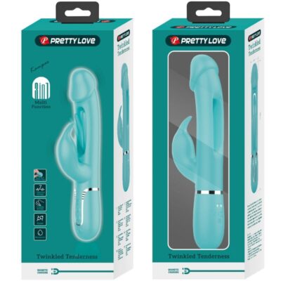 Pretty love - vibrador coelho dejon 3 em 1 multifuno aqua verde pretty love flirtation caliente. Pt